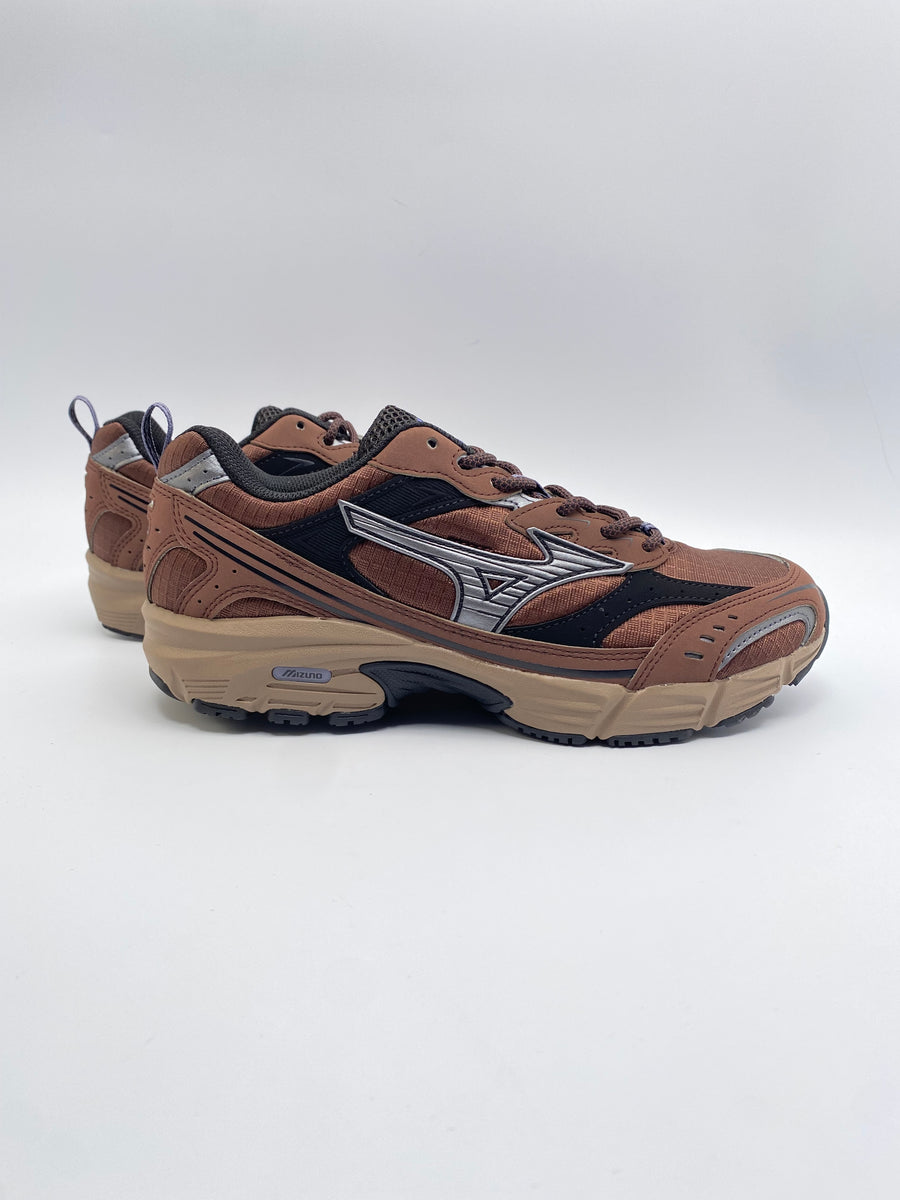 Mizuno MXR sport tech sneaker chicory coffee silver black – Isshoe