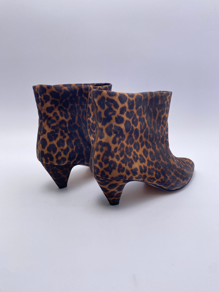 Anonymous Copenhagen Hilly Calf Suede Leopard Isshoe