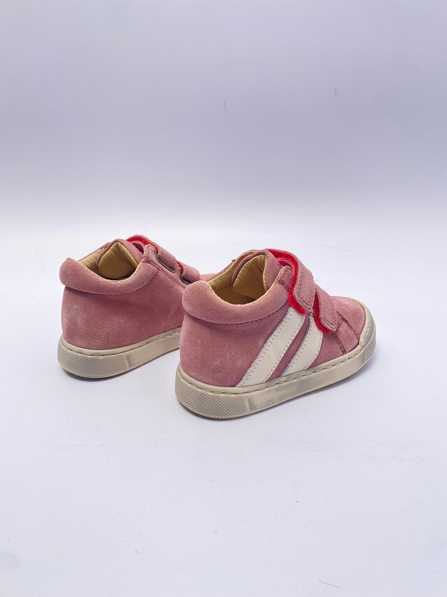 Sandali Falcotto Takla-Milk Per Bambina - Sandalo Con Velcro, Tomaia Floreale, Suola Antiscivolo, Comodi E Colorati